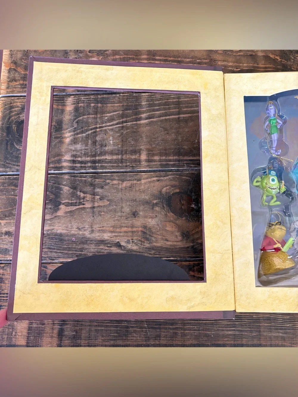 Disney Pixar Monsters, Inc. Storybook Ornament Set of 8